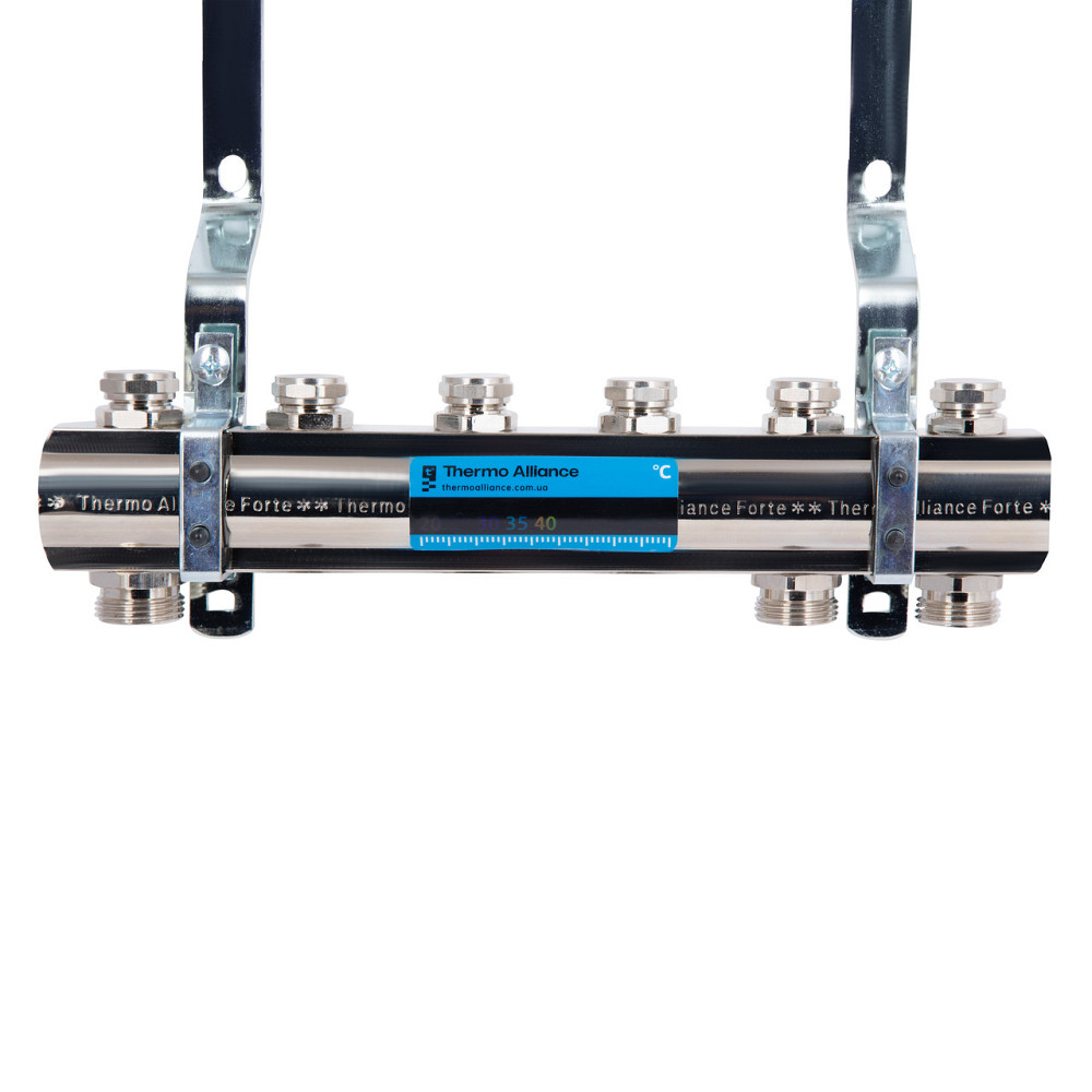 Комплект наклеек с термометром Standart для коллектора (красная+синяя) TAS342RB Thermo Alliance Киев - изображение 5