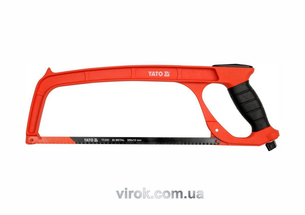 Ножiвка по металу YATO : L= 300 мм. полімерна рама, ручка [6/36] Одесса - изображение 1