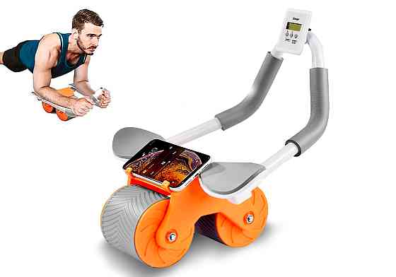 Ролик для пресу EasyFit зі зворотним механізмом та лічильником Коломия