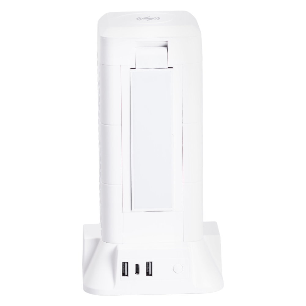 Yiwu Мережевий фільтр подовжувач 4.8 м з лампою на 9 універсальних розеток з 2 USB, 1 Type-C, б Коломыя - изображение 6