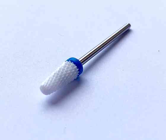 Насадка-фреза керамічна парасолька, синя велика зернистість Київ