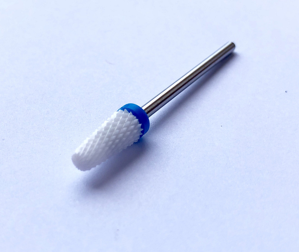 Насадка-фреза керамічна парасолька, синя велика зернистість Київ - фото 2