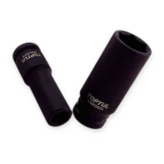 Головка торцевая шестигранная ударная удлиненная 1/2