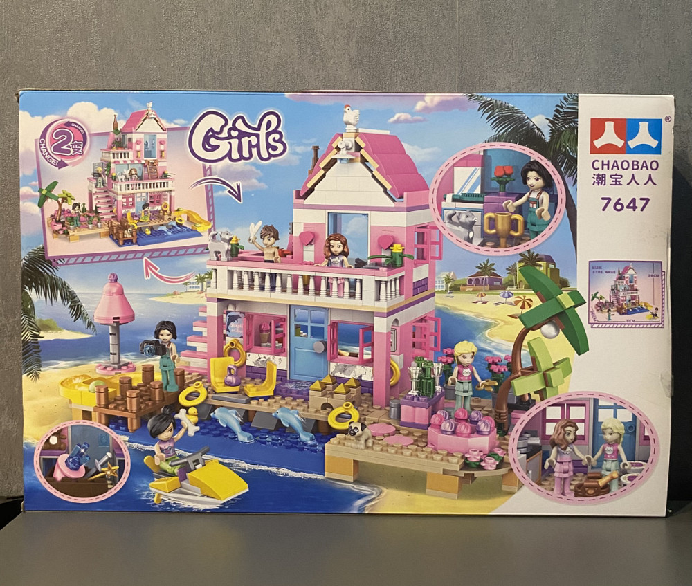 Конструктор Chaobao Пляжная вилла, 822 деталь Киев - изображение 7