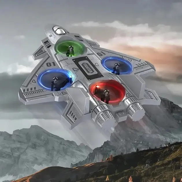 Самолет истребитель на радиоуправлении, с подсветкой, от USB, CZ35 / Радиоуправляемый самолет / Самолет на пульте / Коломыя - изображение 4