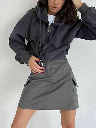 Женская кофта на змейке Графитовый 42/46 Харьков