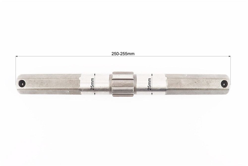 Вал ведений (шестигранний) L-250-255mm Киев - изображение 2