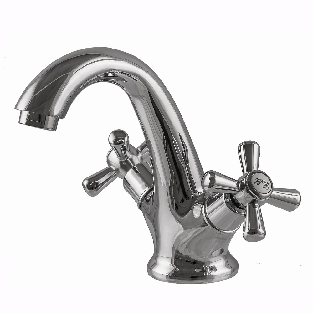 Змішувач для умивальника DOMINO DYM-027-CRUIZE Хром ,хрест кераміка Тернопіль - фото 1