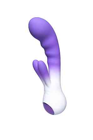 Вибратор-кролик со светодиодом Every Night Toys для точки G, фиолетовый градиент Sex Aura Киев