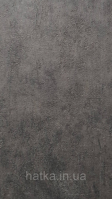 Шпалери вінілові на флізеліні Caselio 0.53х10 Beton2 під штукатурку під бетон чорні матові різні відтінки Київ - фото 2