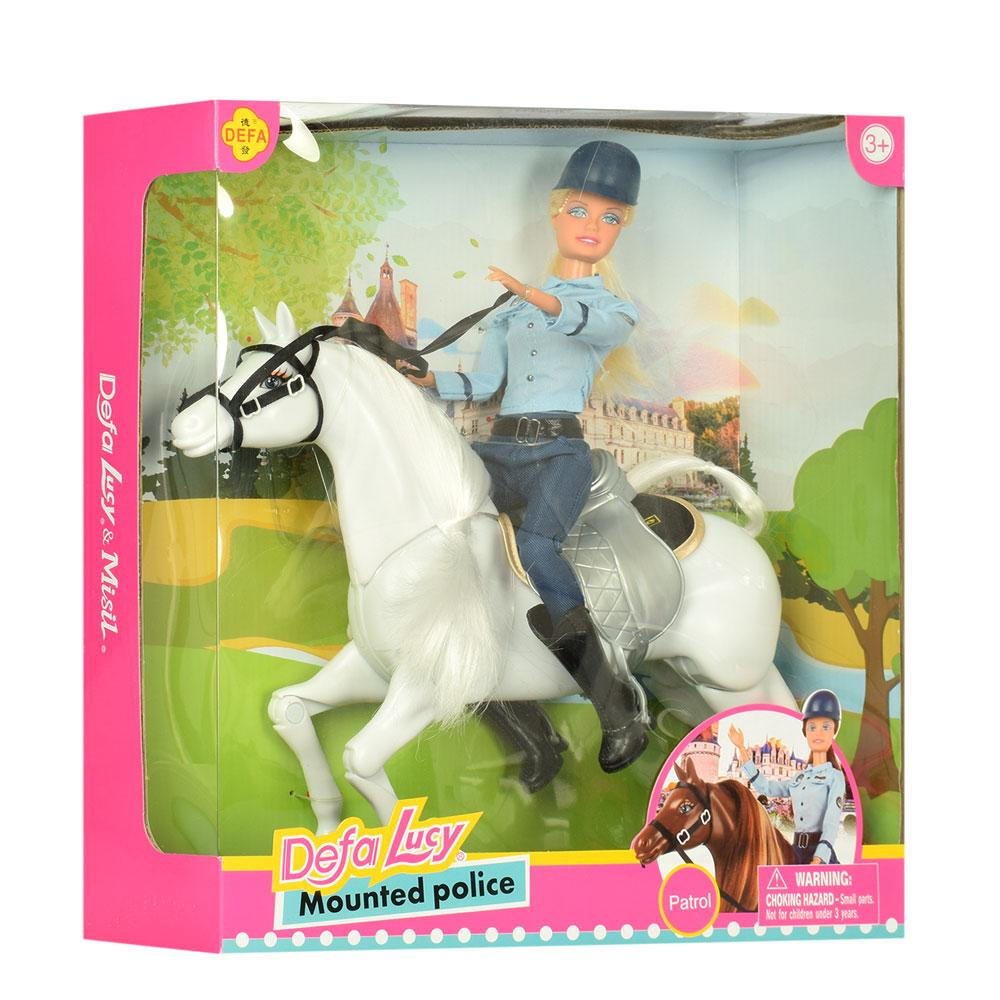 Лялька Defa Поліцейська на коні Вид 1 (8420) Чернігів - фото 1