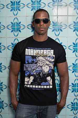 Футболка аниме Магическая битва оверсайз (S/M/L) Черний AnimeJ0046 Днепр