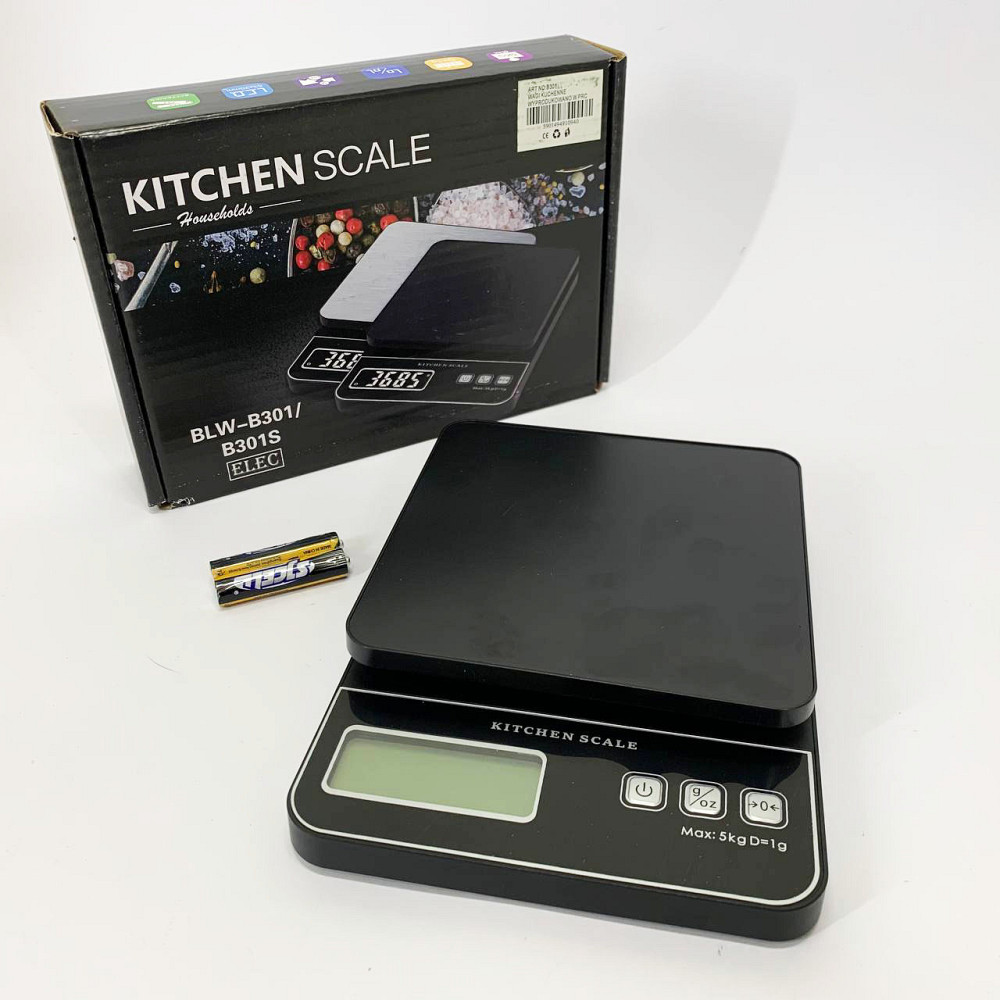 Весы кухонные для ресторана B301, Весы кухонные для мелких продуктов Электрические XG-73 Львов - изображение 1