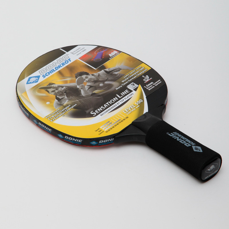 Ракетка настольный теннис Donic Sensation Level 500 Вишнёвое - изображение 1