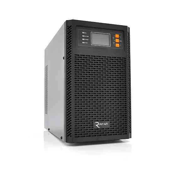 ДЖБ с правильной синусоидой Ritar PT-2KL-LCD, 2000VA (1800Вт), 72В, Ток макс. 5A, под внешний АКБ (405*190*326) Киев