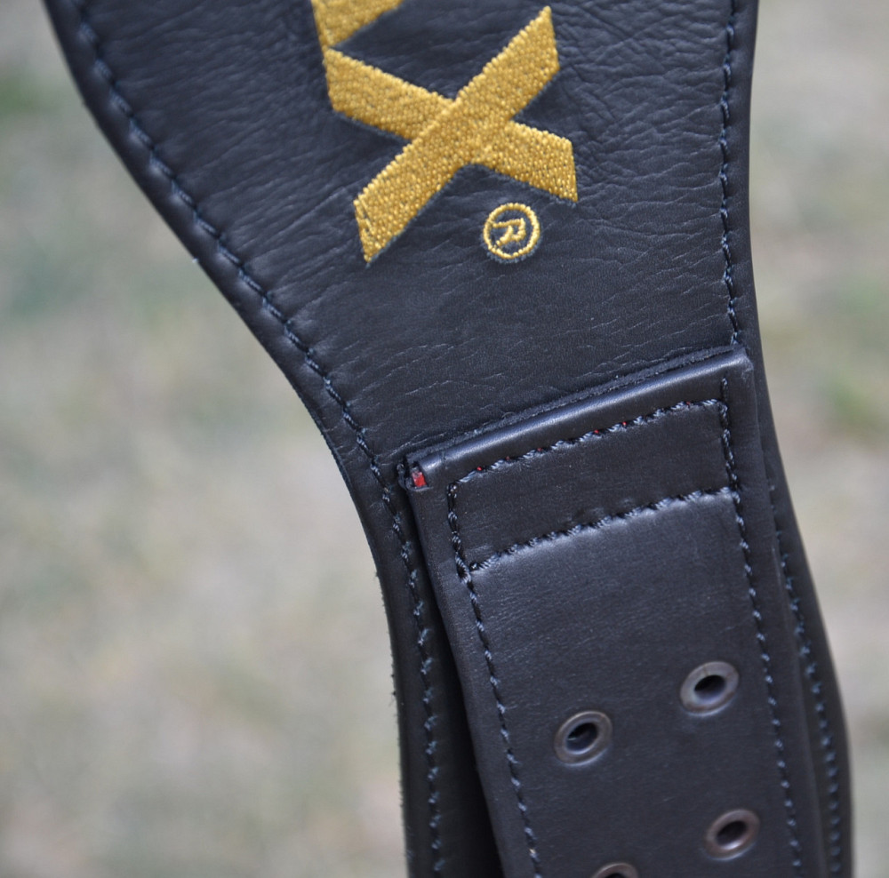 Пояс для важкої атлетики MadMax MFB-999 Restless & Wild Black XL Луцьк - фото 7