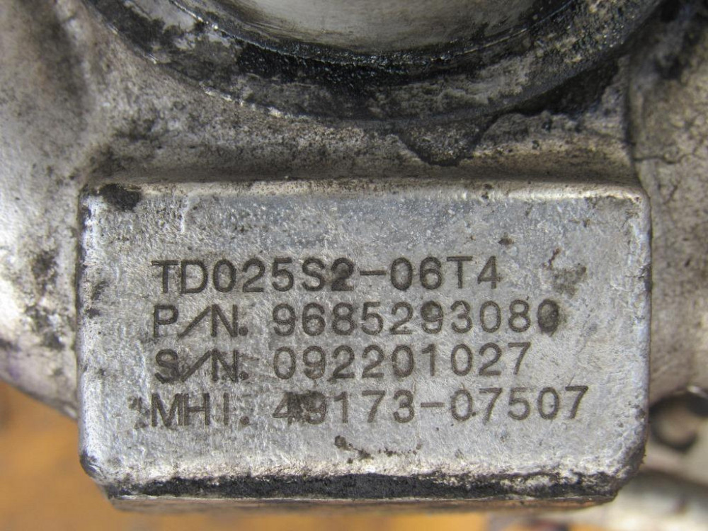 Турбіна Citroen Berlingo 1.6 HDI 2009-2015 (9685293080) Ковель - фото 2