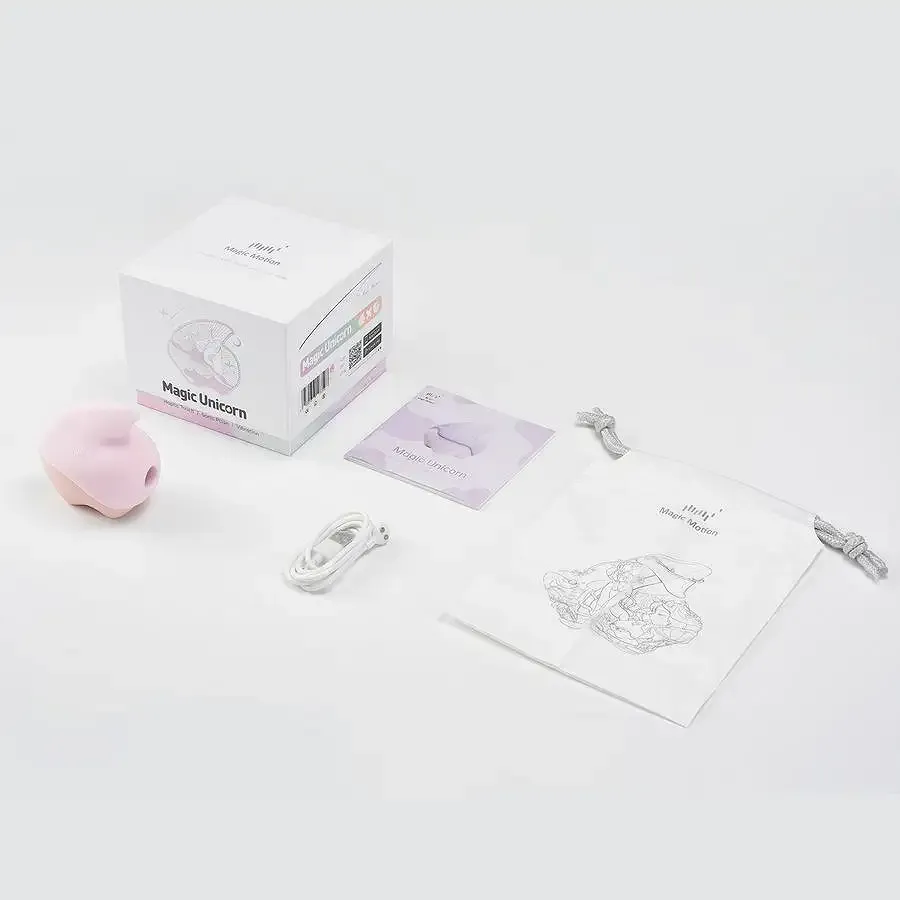 Вакуумний кліторальний стимулятор Magic Motion Unicorn Pink Львів - фото 6