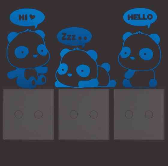 Набір наклейок на вимикачі Київ