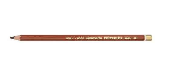 Олівець художній "Kooh-i-Noor" POLYCOLOR 3800/65 medium terracotta/терракотовий середн, шт Київ