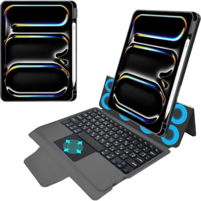 Чохол до планшета AirOn Premium iPad Pro 11 2024 with Keyboard (4822352781230) Вінниця - фото 3