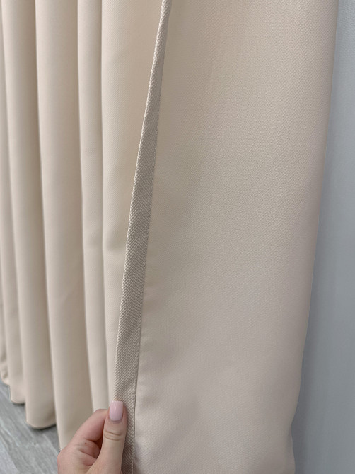 Комплект готовых штор VR-Textil Рогожка TERRA LUXE № 2067ш Таш 200х270 см 2 шт (32-464) Киев - изображение 6