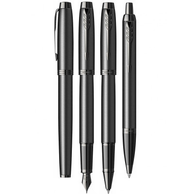 Ручка шариковая Parker IM 17 Achromatic Black BT BP (22 932) Винница - изображение 4