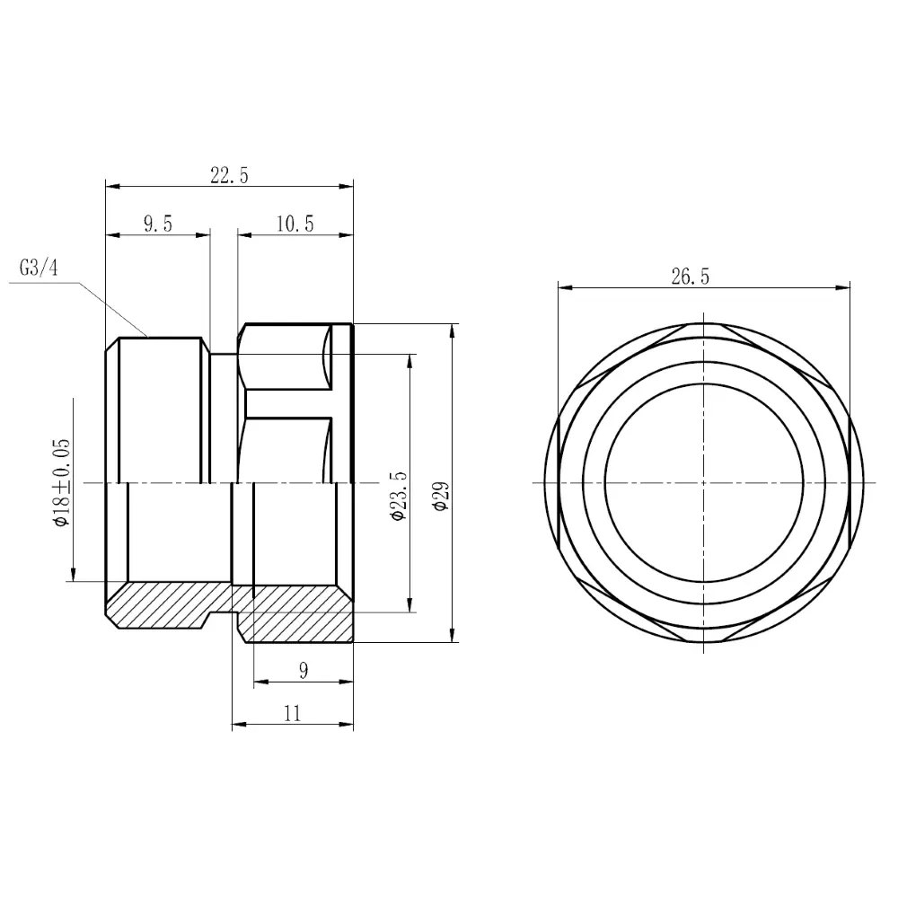 Муфта обтискна Thermo Alliance Forte 20х1/2" В SF171W2015 Київ - фото 15
