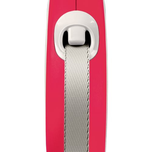 Повідець-рулетка Flexi для собак New Comfort стрічка червона розмір L 8 м/ 50 кг Київ - фото 2