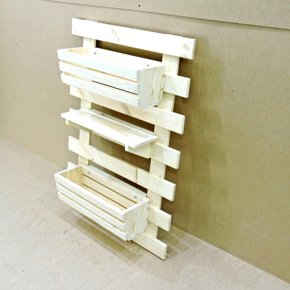 Полка настенная для цветов 