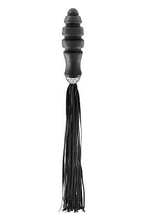 Флогер з ручкою для проникнення Fetish Tentation Whip with Ogive Handle Sex Aura Київ