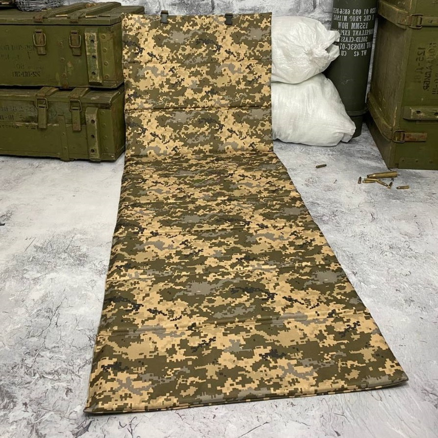 Тактичний каремат гармошка Ranger 180х60х1.2 см Б6577 Піксель Київ - фото 7