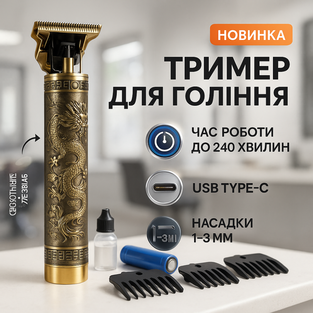 Машинка для стрижки волос хороша WS-T88, Машинка для стрижки с множеством насадок GZ-42 Львов - изображение 11