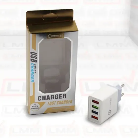 Адаптер на 4 USB з підтримкою QC 3.0, Fast Charge, D22 Одеса