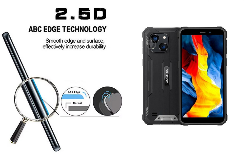 Захисне скло ArmorGlass для Oukitel G2 – стійке до подряпин та ударів Київ - фото 2