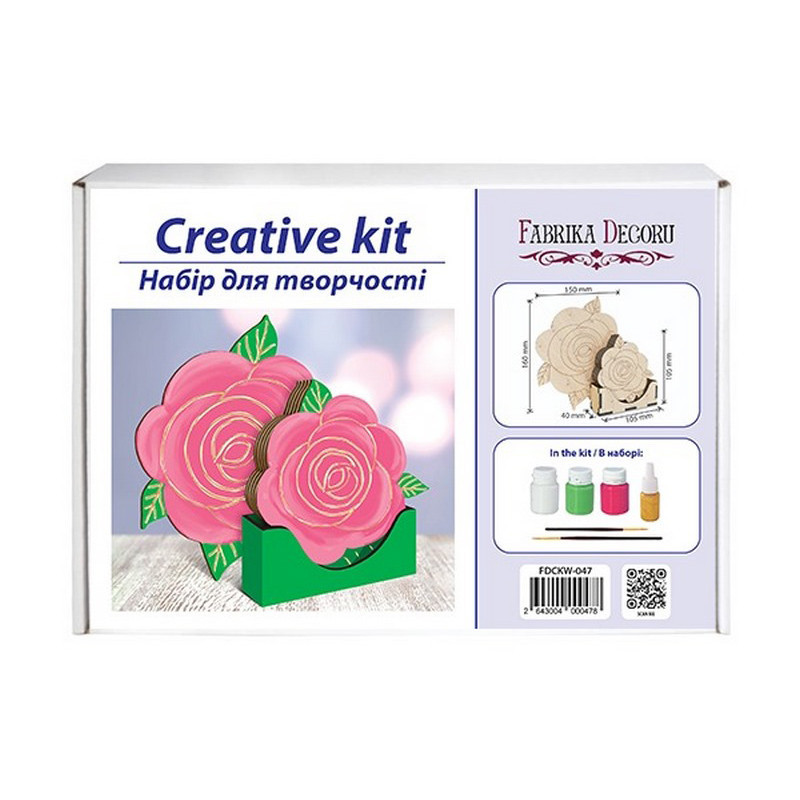 Дитячий набір для творчості "Roses" FDCKW-047 Вінниця - фото 1