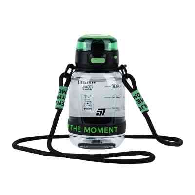 Поильник-непроливайка Kite 700 мл, чорно-зелена (K25-1218-2) Винница