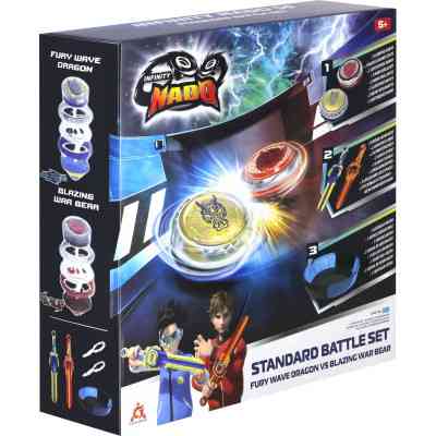 Дзига Auldey Infinity Nado VI Battle Set Fury Wave Dragon vs Blazing War Bear (EU654181) Вінниця