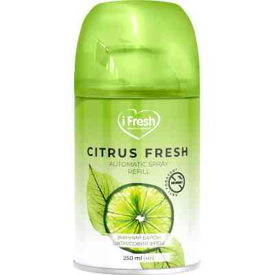 Освіжувач повітря iFresh Citrus Fresh Змінний балон 250 мл (4820268100177) Вінниця