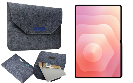 Сумка Wool із войлока для планшета Samsung Galaxy Tab S9 Fe, Tab S9 Fe Plus 5G Київ