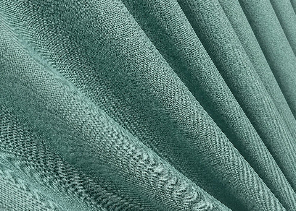 Комплект штор VR-Textil 100% блекаут ASHEN NIGHT 100х270 2шт і Тюль 300х270 1849ш-1153т бірюзовий з білим 71-090/1 Київ - фото 7