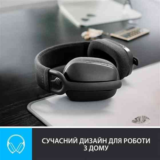 Bluetooth-гарнітура Logitech Zone Vibe 100 Wireless Graphite (981-001213) Сірий Харків