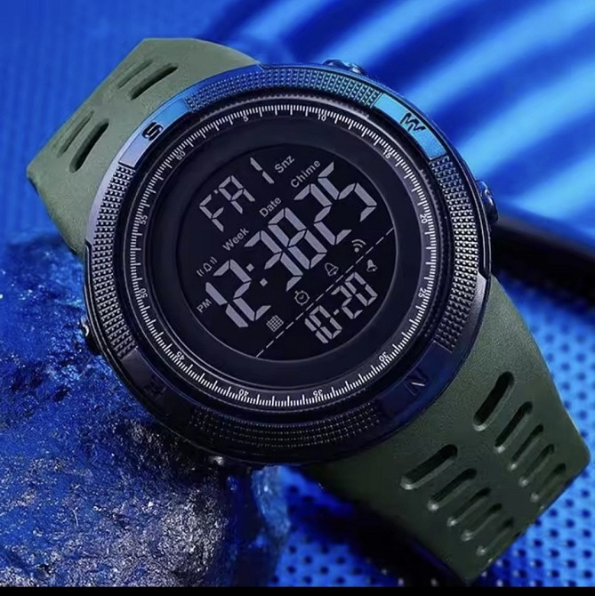 Чоловічий електронний годинник Сміла - фото 1