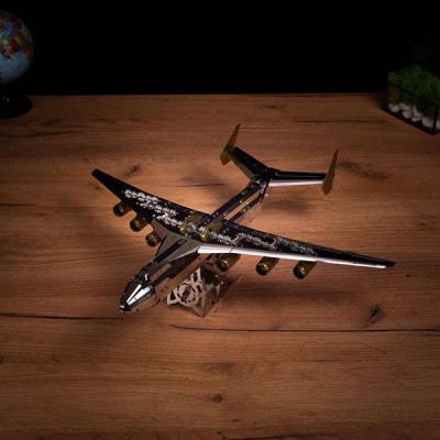 Конструктор Metal Time Колекцiйна модель Ukrainian Dream Exclusive Edition Ан-225 Мрія зібрана двокольорова (MT001EE/READY) Вінниця - фото 8