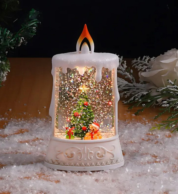 Нічник новорічний Свічка XMAS WDL 23005C 3577 Винница - изображение 4