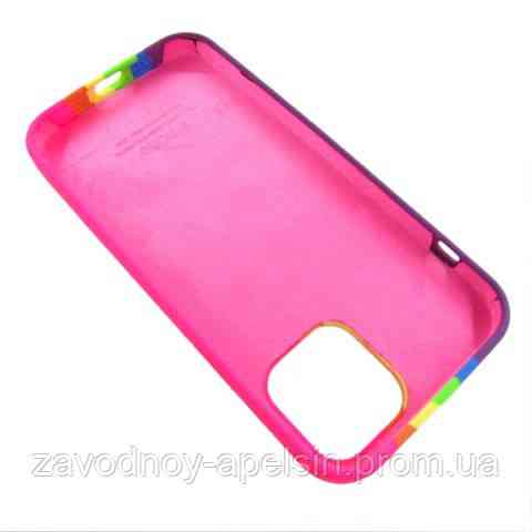 IPhone 14 Чохол силіконовий Веселка Rainbow Одеса