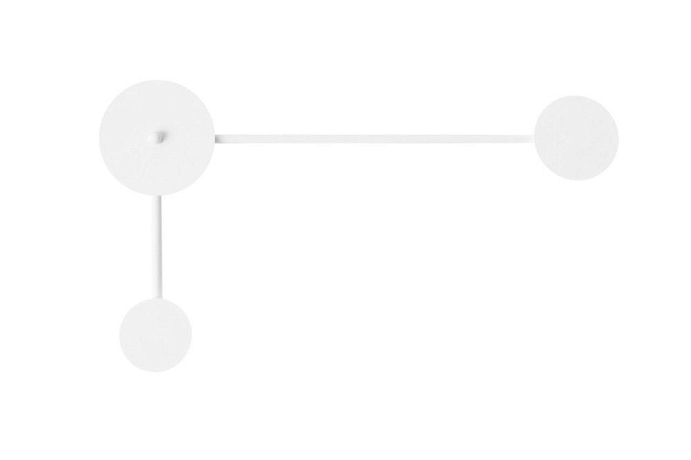 Бра світильник настінний 2-G4 білий Disk NL 3665-2 WH Київ - фото 2