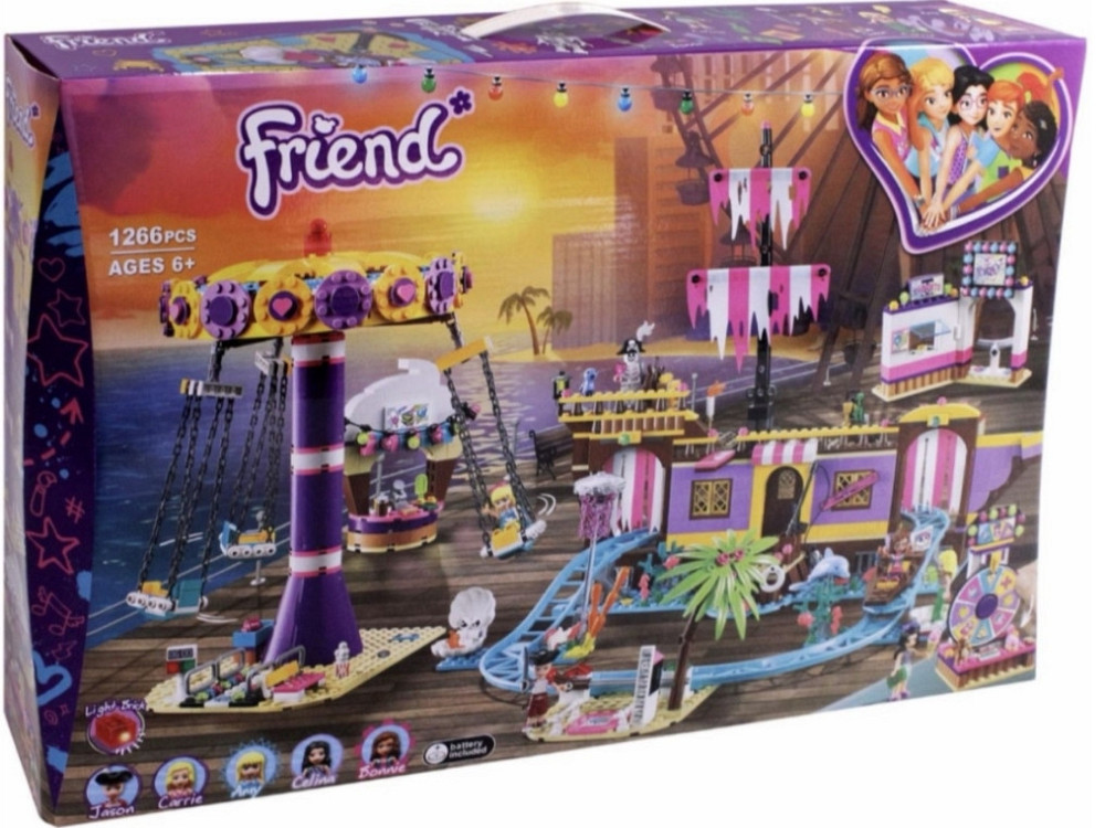 Конструктор Friends «Прибрежний парк розваг»,1266 деталей. Киев - изображение 7