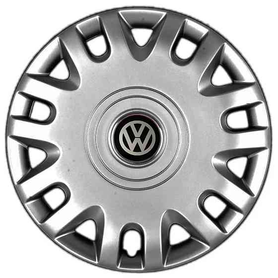 Автомобильные модельные колпаки R15 Volkswagen 333 4шт, SJS, серебряные Киев