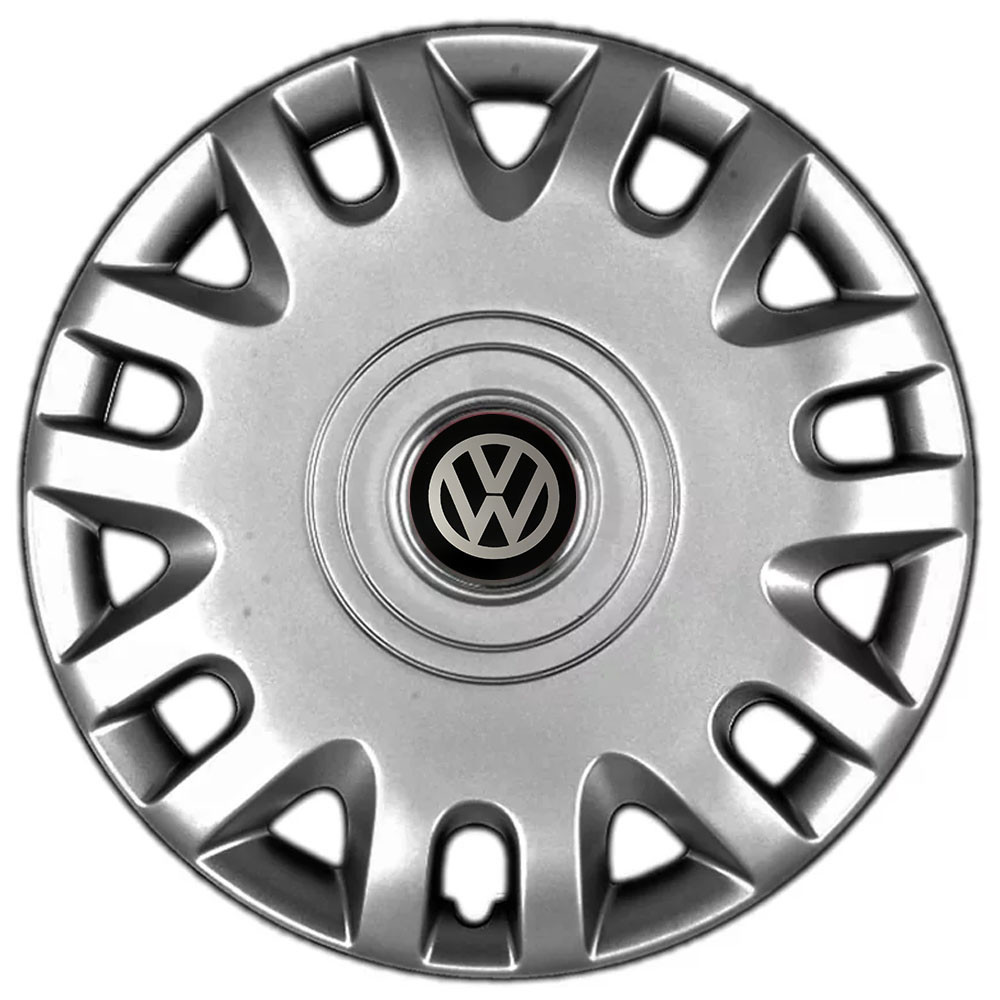 Автомобильные модельные колпаки R15 Volkswagen 333 4шт, SJS, серебряные Киев - изображение 1